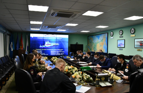 В Мурманске проведено антитеррористическое учение на атомном ледоколе "Арктика"