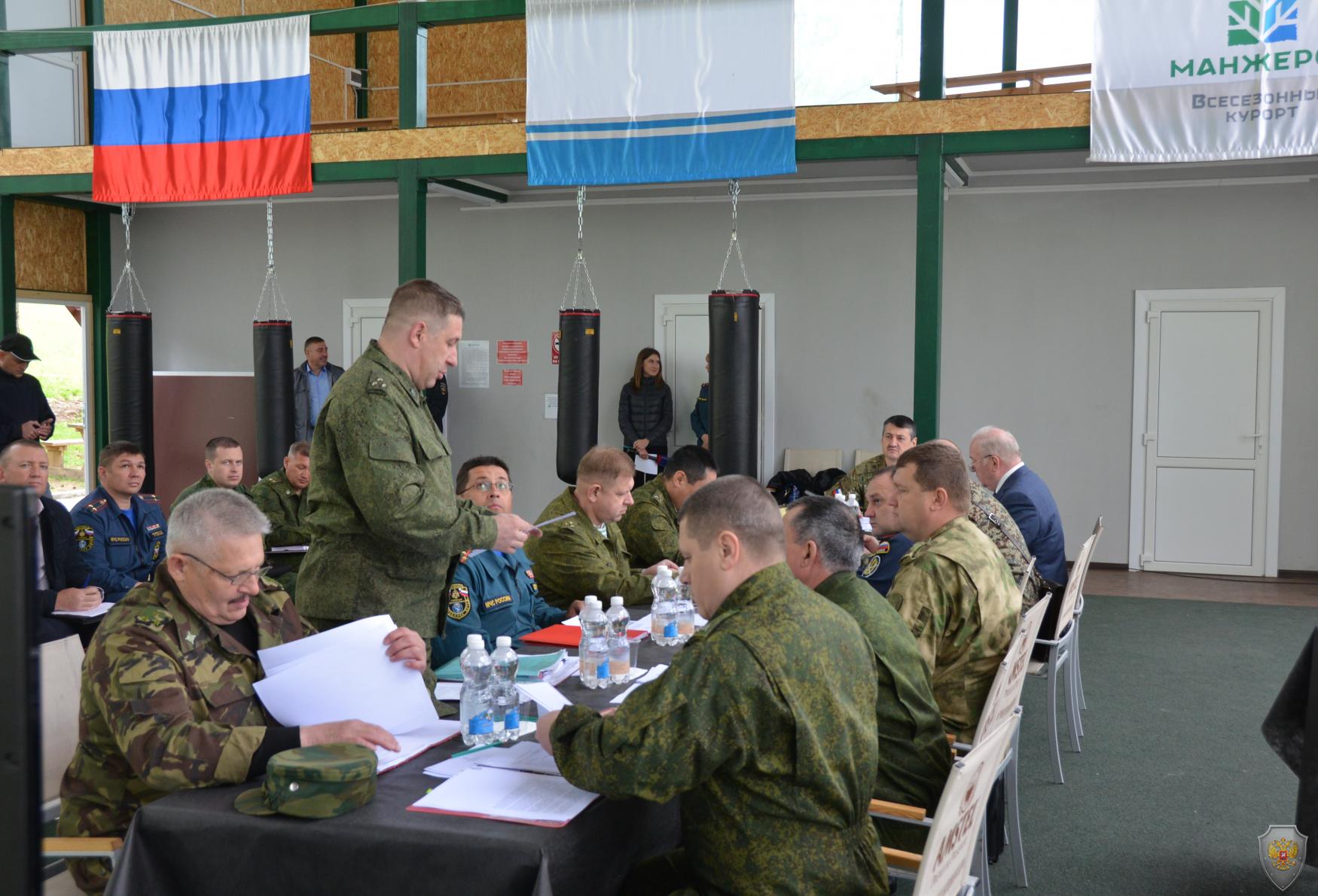 В Республике Алтай состоялось командно-штабное учение 