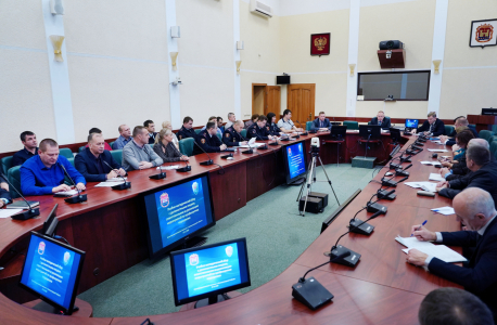 Участники учебно-методического сбора ответственные за реализацию мероприятий по профилактике терроризма в Калининградской области.