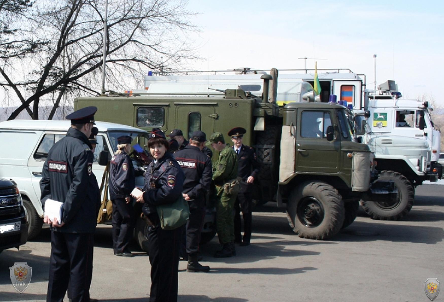 В Кемеровской области проведено тактико-специальное учение «Набат-2018»