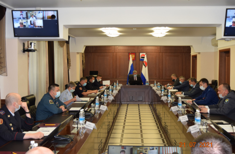 Меры по профилактике терроризма на территории полуострова обсудили в правительстве Камчатского края