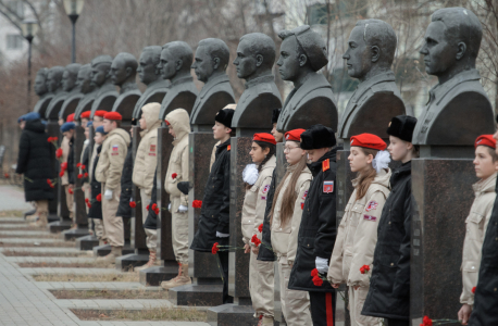 Мероприятия памяти Героев Отечества  проведены в Воронежской области