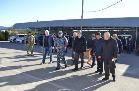 Открытие памятника сотрудникам органов внутренних дел Ставропольского края, погибшим при исполнении служебных обязанностей