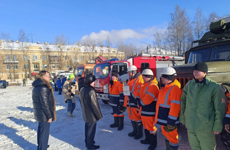 В муниципальном округе «Ухта» прошла командно-штабная тренировка