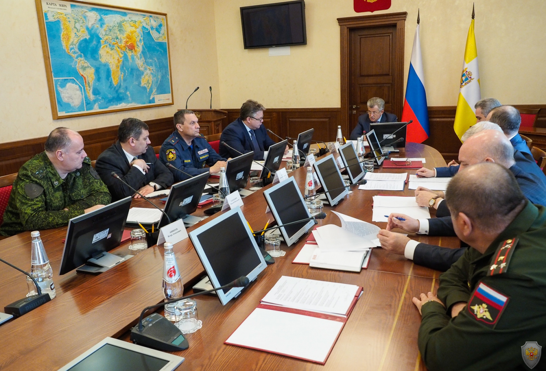 Антитеррористическую защищённость Ставрополья обсудили с членами Совбеза и НАК