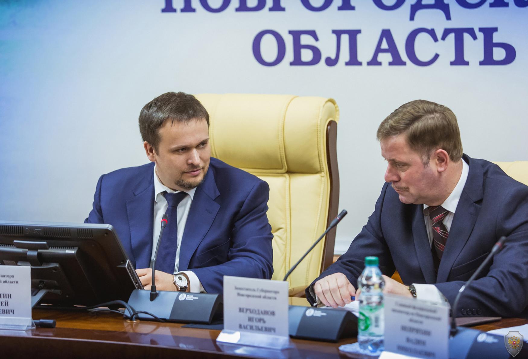 Открытие заседания антитеррористической комиссии в Новгородской области