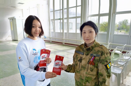 «Поезд Победы» в Калмыкии