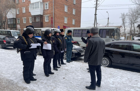 Оперативным штабом в Иркутской области проведено плановое учение силовых и специальных служб