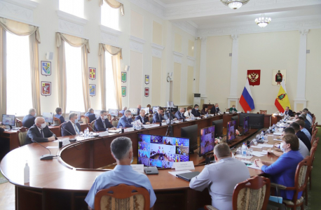 Прошло совместное заседание антитеррористической комиссии Рязанской области и оперативного штаба в Рязанской области