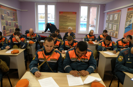 Командно-штабное учение в Астраханской области  