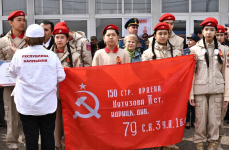 «Поезд Победы» в Калмыкии