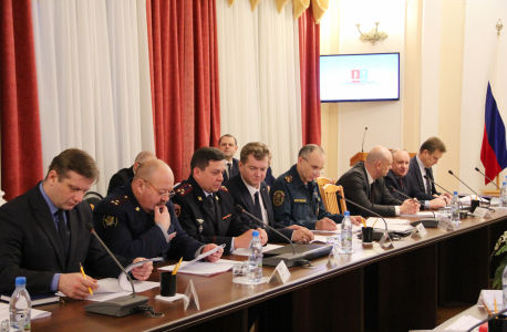 Открытие заседания антитеррористической комиссии Ивановской области и оперативного штаба в Ивановской области 24 декабря 2018 года