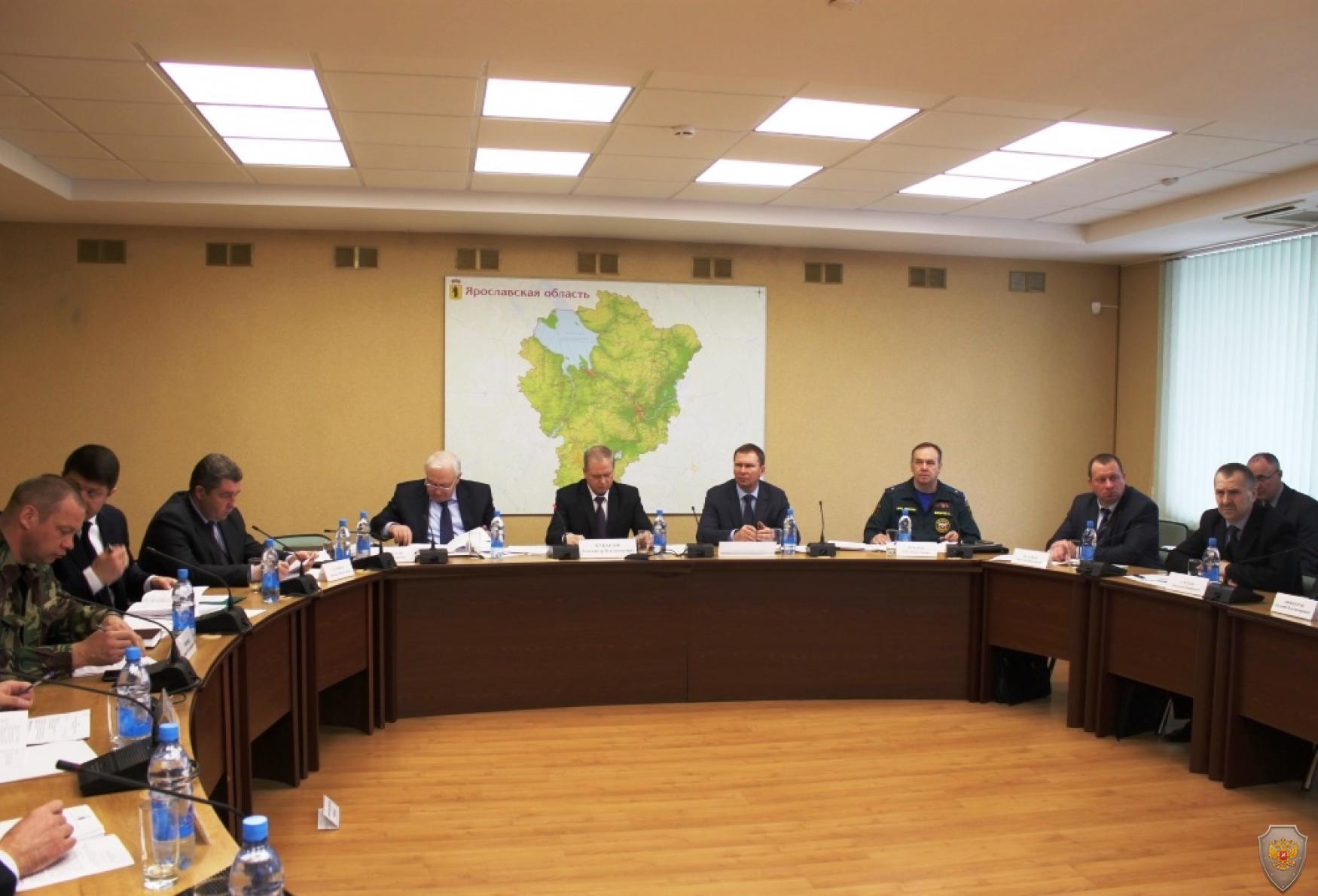 Прошло заседание антитеррористической комиссии в Ярославской области 