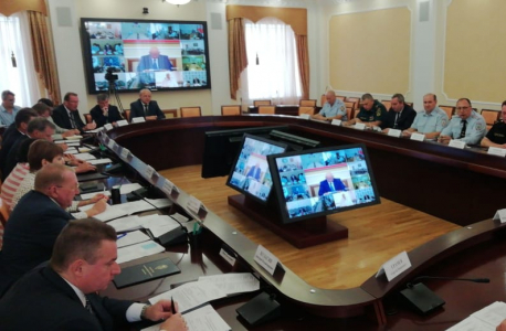 Юрий Берг провел заседание областной Антитеррористической комиссии 