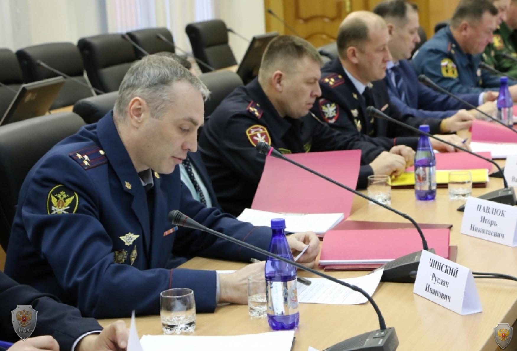 Состоялось совместное заседание антитеррористической комиссии  и оперативного штаба Забайкальского края