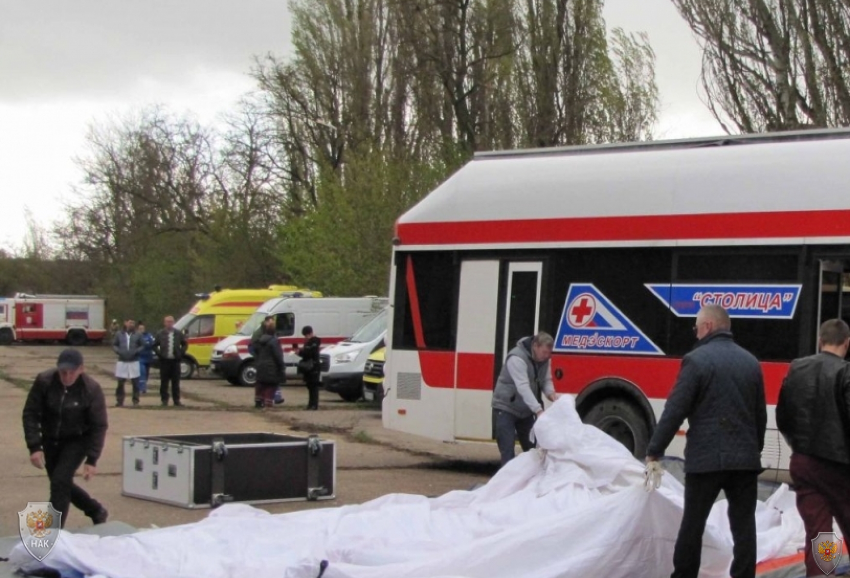 На полигоне в посёлке Школьное Симферопольского района прошли антитеррористические учения