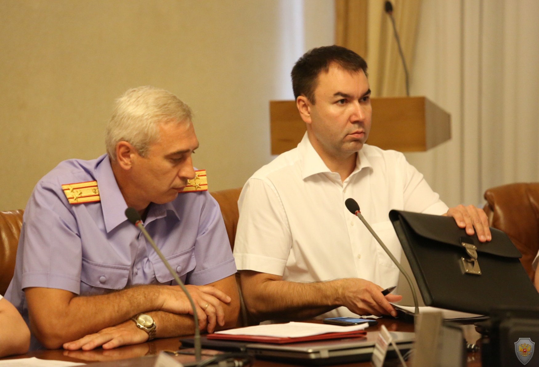 Совместное плановое заседание постоянно действующего координационного совещания по обеспечению правопорядка в Астраханской области и антитеррористической комиссии Астраханской области.