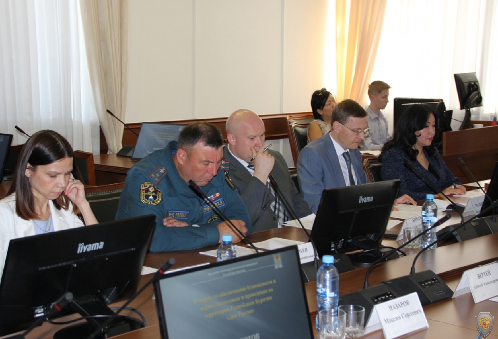 Обсуждение вопроса членами Антитеррористической комиссии в Республике Бурятия