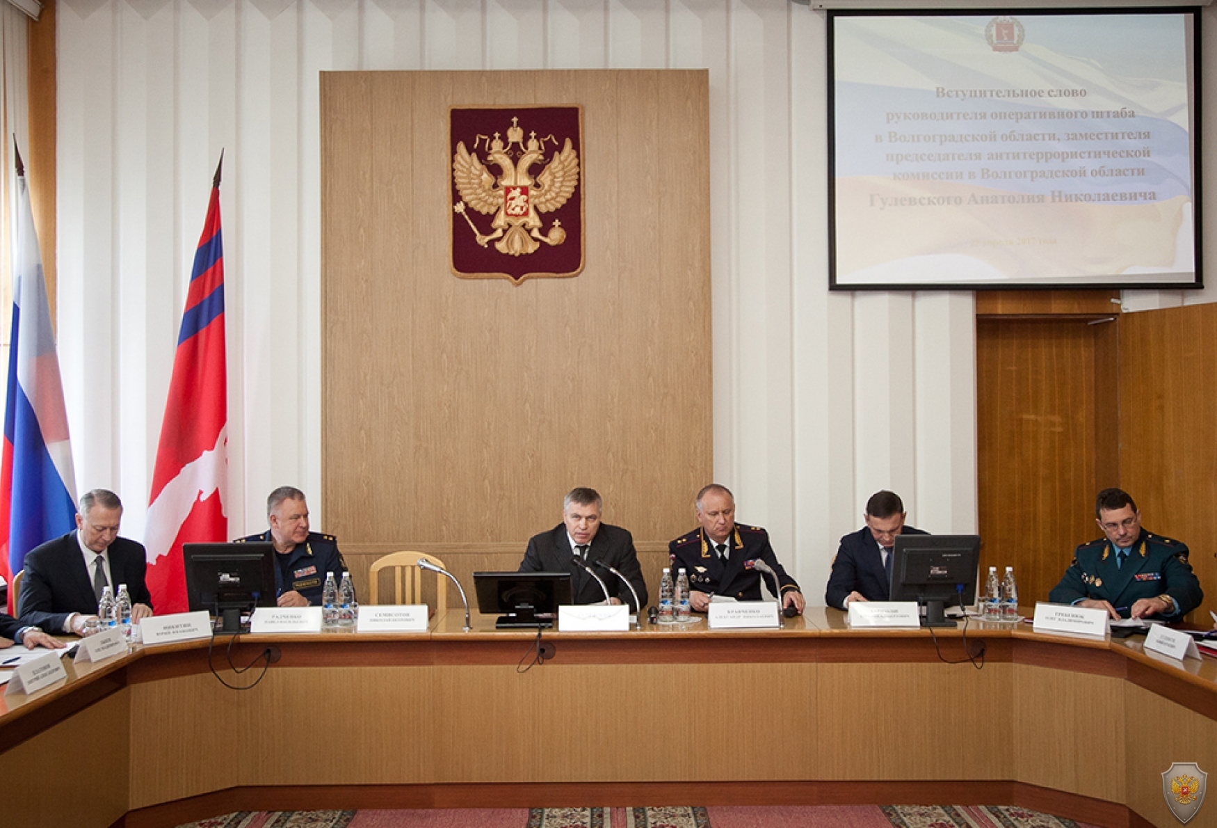 В волгоградской области прошло заседание антитеррористической комиссии и оперативного штаба
