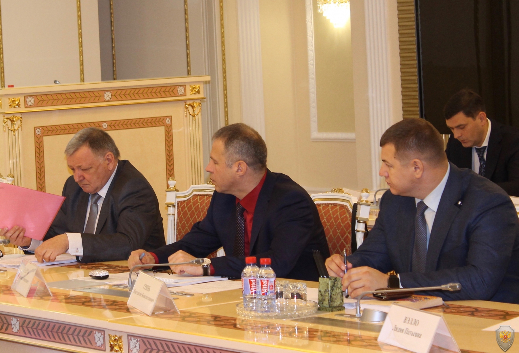 Андрей Гиберт –председатель избирательной комиссии Ямало-Ненецкого автономного округа докладывает о мерах по обеспечению антитеррористической безопасности