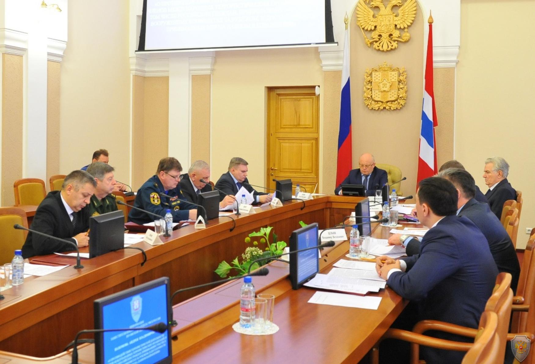 В Омской области состоялось заседание антитеррористической комиссии.