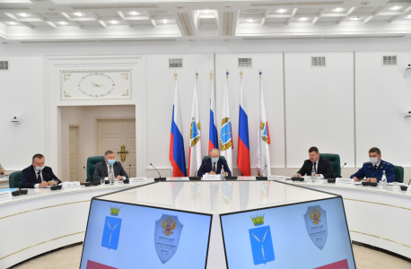 Состоялось внеочередное совместное заседание антитеррористической комиссии и оперативного штаба в Саратовской области
