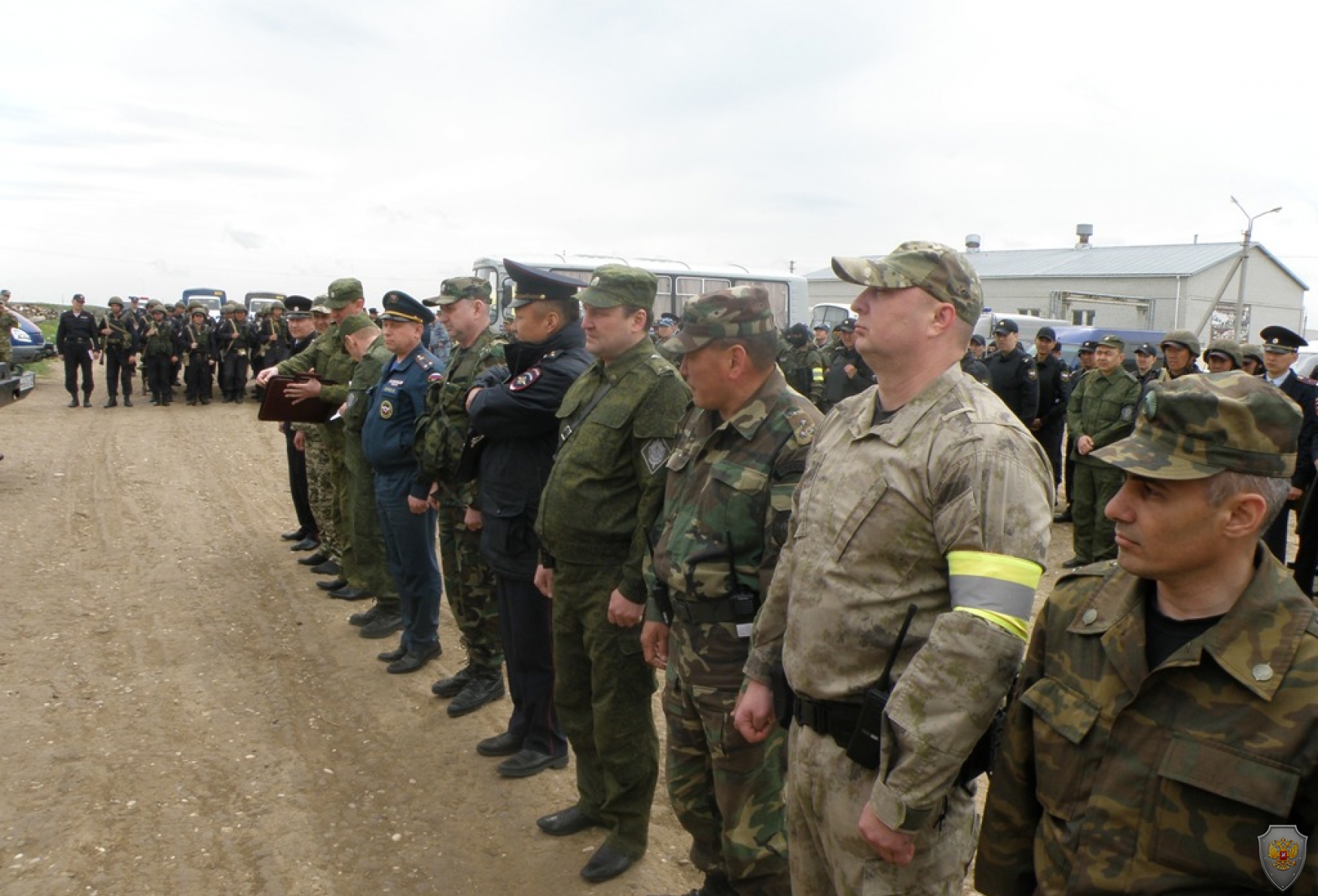 Оперативным штабом в Республике Калмыкии проведено тактико-специальное учение