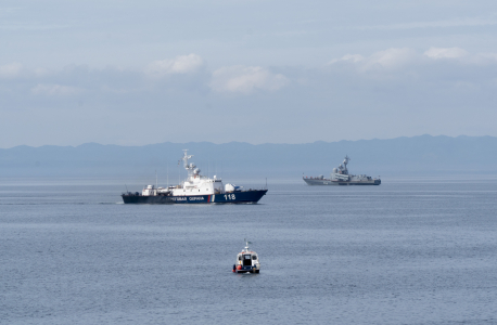 Оперативным штабом в морском районе (бассейне) в г. Южно-Сахалинске проведено антитеррористическое учение 