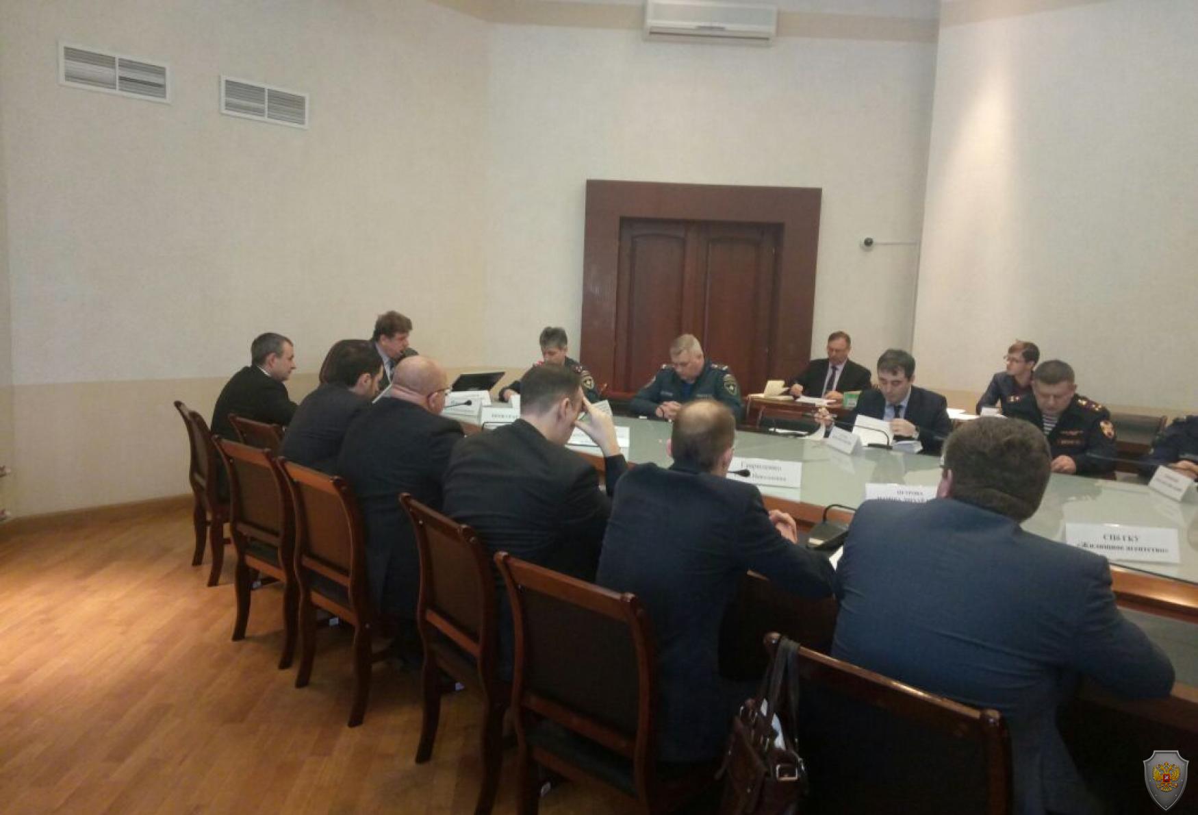 Прошло заседание антитеррористической комиссии Фрунзенского района 