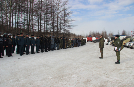 В Магаданской области состоялось командно-штабное учение