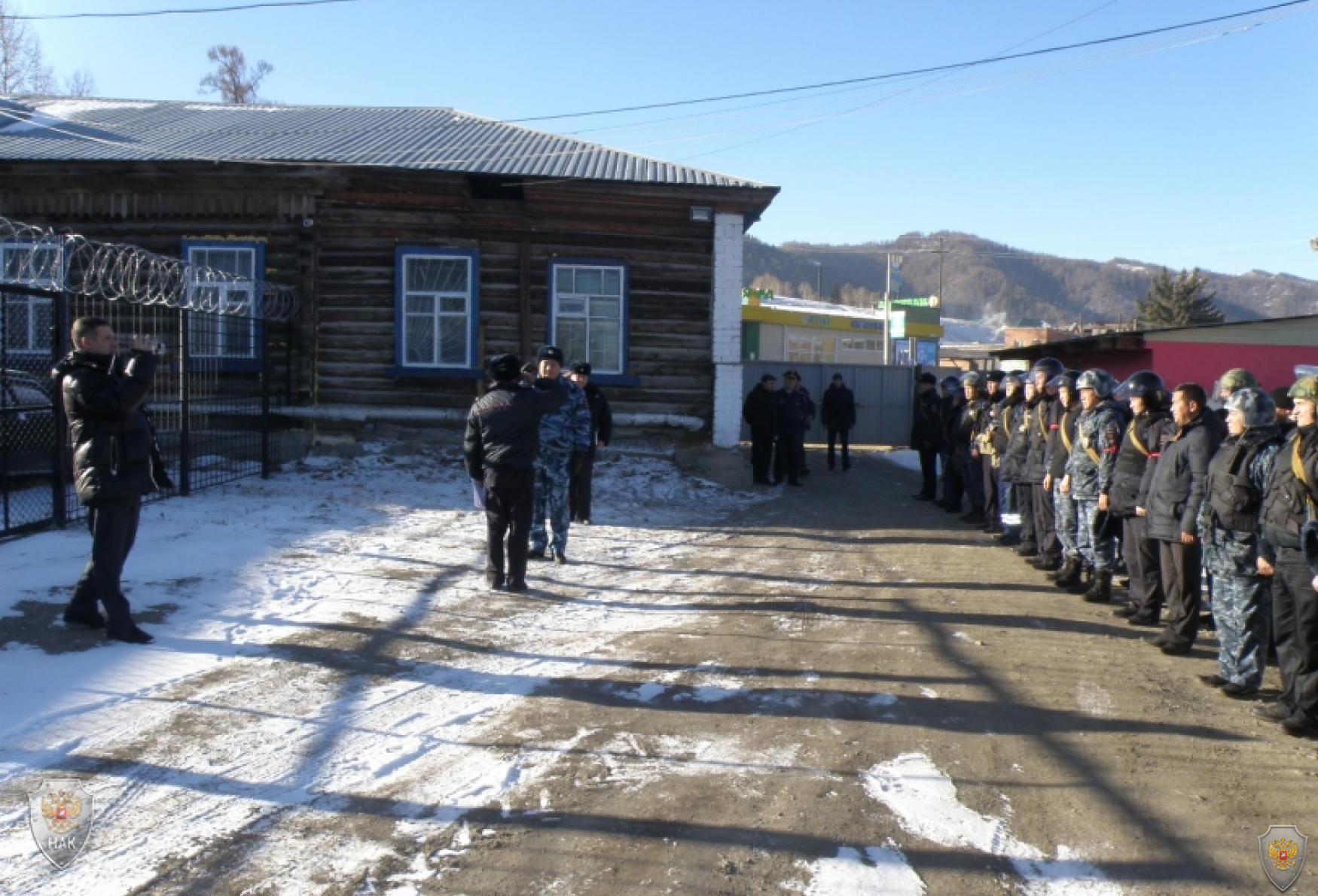 Оперативным штабом Республики Алтай проведено плановое командно-штабное учение