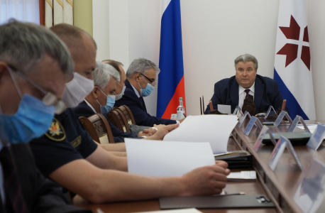 В Саранске состоялось заседание  Антитеррористической комиссии в Республики Мордовия