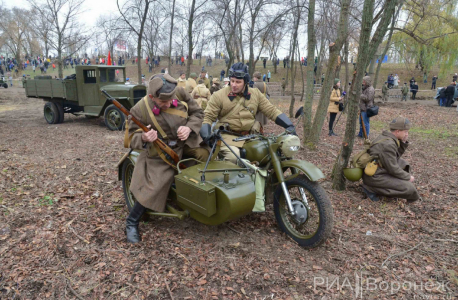 Историческая реконструкция боев за Воронеж в годы Великой Отечественной войны