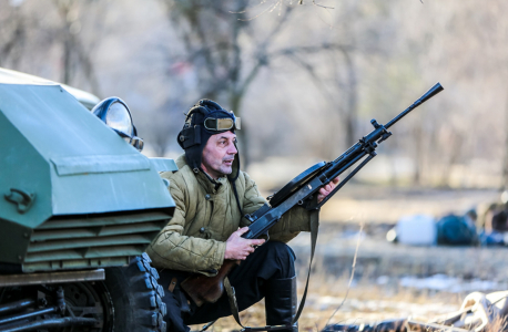 Историческая реконструкция боев за Воронеж в годы Великой Отечественной войны