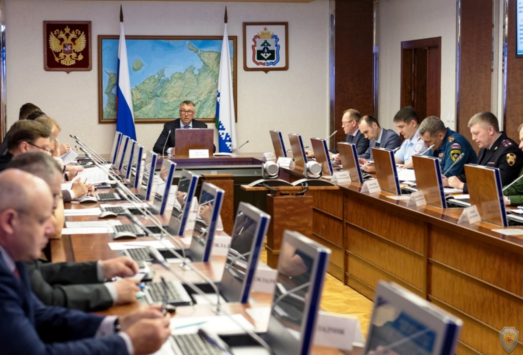 Заседание прошло под председательством губернатора Ненецкого автономного округа Кошина И.В.