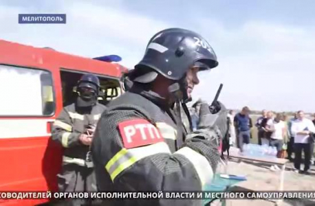 В Мелитополе прошли занятия по противодействию терроризму для руководителей органов власти